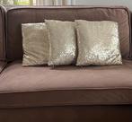 Luxe gouden sierkussen met lovertjes €25  per stuk moederdag, Huis en Inrichting, Woonaccessoires | Kussens, Ophalen of Verzenden