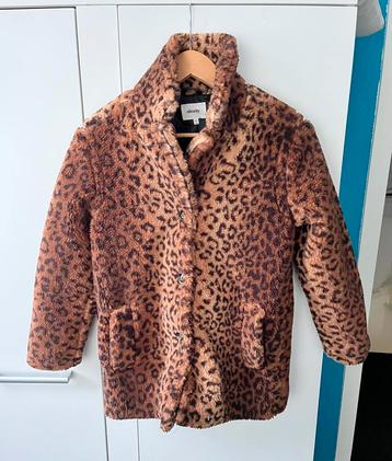 Nieuw Shoeby gevoerde tijgerprint jas maat 158/164 beschikbaar voor biedingen