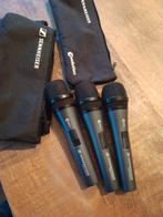 3x sennheiser en 1x shure sm58S, Muziek en Instrumenten, Microfoons, Ophalen of Verzenden, Zangmicrofoon