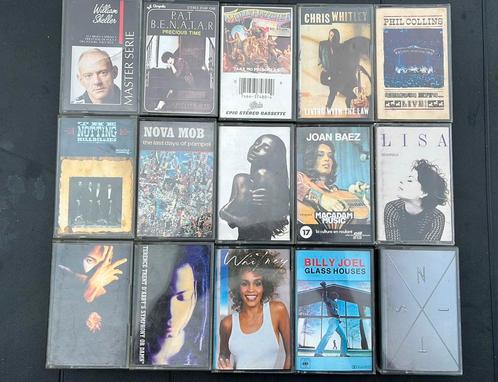 Leuke bandjes pop, rock, folk, Cd's en Dvd's, Cassettebandjes, Gebruikt, Voorbespeeld, Pop, 2 t/m 25 bandjes, Ophalen of Verzenden