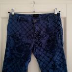 Liebeskind blauwe print broek / jeans mt 28 / S nr 39617, Blauw, ., Liebeskind, Ophalen of Verzenden