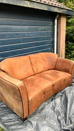 Cognac kleur bankje, Ophalen, Overige materialen, Gebruikt, 150 tot 200 cm