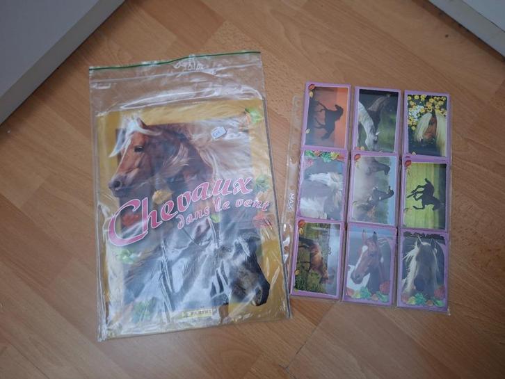 Panini Paarden in de Wind leeg album + losse set stickers, Verzamelen, Stickers, Nieuw, Dier en Natuur, Ophalen of Verzenden