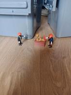 Playmobil poppetjes bom pistool en goud, Antiek en Kunst, Ophalen of Verzenden