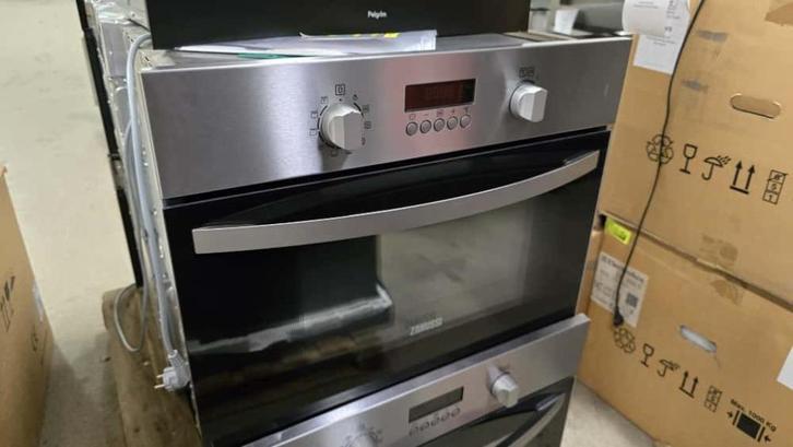 Zanussi inbouw combi-magnetron ZKC44500XA, Witgoed en Apparatuur, Ovens, Refurbished, Inbouw, Oven, 45 tot 60 cm, 45 tot 60 cm