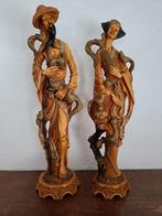 Koppel Oosterse beelden., Antiek en Kunst, Ophalen of Verzenden