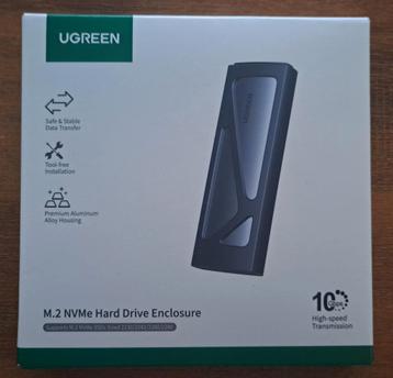 GESEALD - UGREEN M.2 NVMe Behuizing - ONGEOPEND beschikbaar voor biedingen