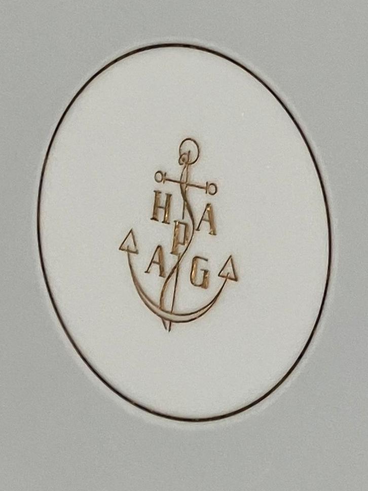 Fürstenberg HAPAG / M.S. Hamburg presentatiebord, Verzamelen, Scheepvaart, Gebruikt, Overige typen, Ophalen of Verzenden