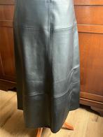 KNIT-TED / Purdey faux leather zwarte rok maat 40, Maat 38/40 (M), Verzenden, Zo goed als nieuw, Onder de knie