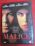 Malice (1993), Cd's en Dvd's, Dvd's | Thrillers en Misdaad, Actiethriller, Zo goed als nieuw, Verzenden, Vanaf 16 jaar