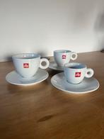 Illy koffie / cappuccino/ espresso kopjes, Kop en/of schotel, Gebruikt, Ophalen of Verzenden, Porselein