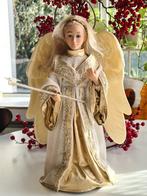 Vintage kerst engel, grote engel pop, Noel, Ophalen of Verzenden