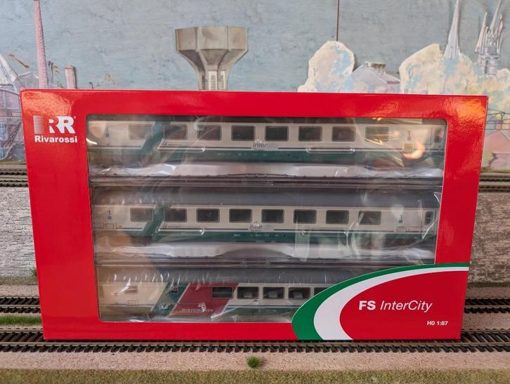 FS | Rivarossi | HR4359 | Serie IC 507/530 | Geen NS NMBS, Hobby en Vrije tijd, Modeltreinen | H0, Nieuw, Wagon, Gelijkstroom