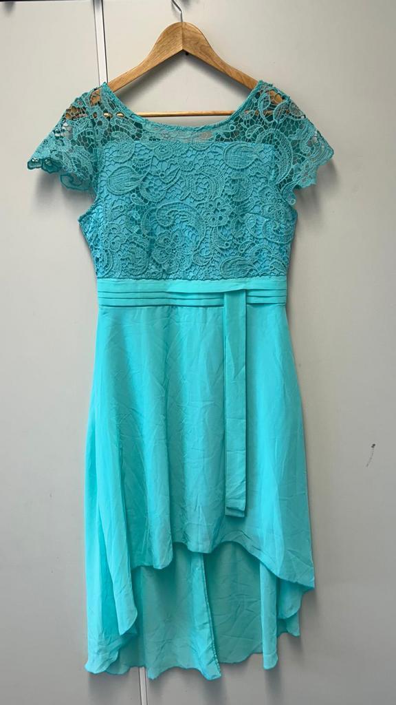Nieuwe Feest - Gala Jurk, Kleding | Dames, Gelegenheidskleding, Nieuw, Galajurk, Maat 38/40 (M), Groen, Ophalen of Verzenden