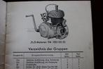 JLO FM100 FM120 ersatzteil liste onderdelen boek1950 ?, Motoren, Ophalen of Verzenden, Overige merken