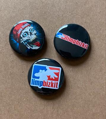 LIMP BIZKIT buttons speldjes pins FRED DURST beschikbaar voor biedingen