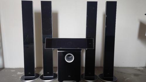 JBL CS 1500 (Zwart) surround set, Audio, Tv en Foto, Luidsprekers, Gebruikt, Complete surroundset, 120 watt of meer, JBL, Ophalen