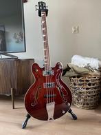 Basgitaar Harley Benton WB 60 Hollow body, Muziek en Instrumenten, Snaarinstrumenten | Gitaren | Bas, Ophalen, Zo goed als nieuw