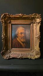 Te koop antiek klein schilderijtje. ( €175,= ), Antiek en Kunst, Ophalen of Verzenden