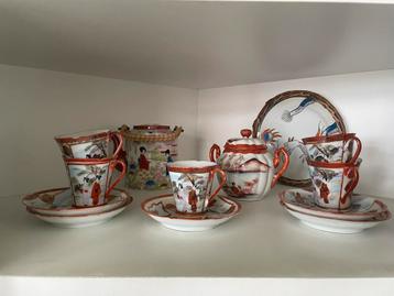 Chinees thee serviesje beschikbaar voor biedingen