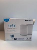 NETGEAR Orbi RBK762S AX5400 Mesh WiFi 6-systeem Wit, Computers en Software, WiFi-versterkers, Ophalen of Verzenden, Zo goed als nieuw