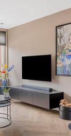 Zwevend TV Meubel Zen Lifestyle - Zwart MDF, Huis en Inrichting, Kasten | Televisiemeubels, Ophalen, Gebruikt, 150 tot 200 cm