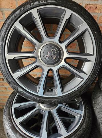 17 inch Fiat 500 Abarth Velgenset 4x98 Pirelli 5-7mm  beschikbaar voor biedingen