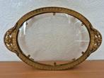 Antiek Victoriaans verguld ormolu kaptafel dienblaadje glas, Ophalen of Verzenden