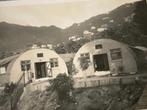 6 kleine foto's basiskamp op Hong Kong eiland 1947, Gebruikt, Foto, Ophalen of Verzenden, 1940 tot 1960