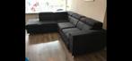 Hoek-Loungebank met slaapfunctie, Ophalen of Verzenden, Gebruikt, Stof, Modern