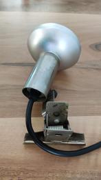 Vintage ACCO klemlamp, spotje met klem, 60er jaren, Huis en Inrichting, Lampen | Wandlampen, Ophalen of Verzenden, Gebruikt, Metaal