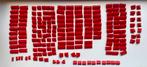 Lego rode dakpan steentjes, Ophalen of Verzenden