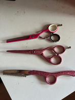 Kappersscharen Set Roze Glitter, Ophalen of Verzenden, Zo goed als nieuw, Overige typen