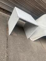 Vintage marmer Bijzettafel, Huis en Inrichting, Tafels | Bijzettafels, 45 tot 60 cm, Minder dan 55 cm, Gebruikt, Rond