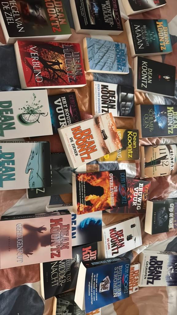 Verschillende Dean Koontz boeken, Boeken, Partijen en Verzamelingen, Gelezen, Ophalen of Verzenden