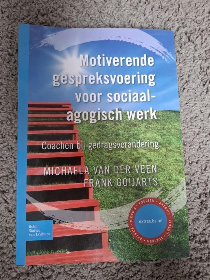 Motiverende gespreksvoering voor sociaalagogisch werk, Boeken, Studieboeken en Cursussen, Zo goed als nieuw, HBO, Beta, Ophalen of Verzenden