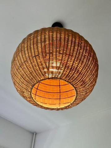 Rotan hanglamp – Chinese stijl, Ø 30 cm