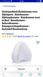 Kniekussen, Eenpersoons, Wit, Ophalen of Verzenden, Zo goed als nieuw