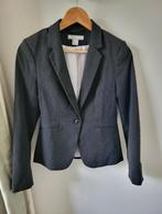 Donker grijze blazer H&M maat 34, Kleding | Dames, Jasjes, Kostuums en Pakken, Grijs, Maat 34 (XS) of kleiner, Ophalen of Verzenden