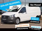 Mercedes-Benz eVito Extra Lang 66 kWh . (bj 2025), Stof, Zwart, Wit, Mercedes-Benz