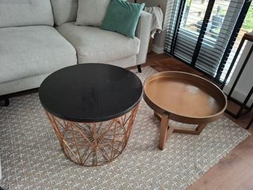 2 salontafels - bijzettafels