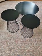 Woood Suus salontafel en bijzettafels 3 stuks, Ophalen, 50 tot 100 cm, Rond, 50 tot 100 cm