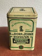 Blik H. van Dorp en Zonen Hilversum, Bradino, Verzamelen, Blikken, Ophalen of Verzenden, Gebruikt, Overige