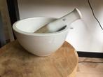 Brocante vijzel met stamper,antieke vijzel met stamper, Antiek en Kunst, Ophalen
