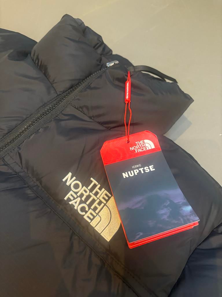 The North Face Nuptse donsjas - Zwart, Ophalen of Verzenden, Nieuw, Maat 48/50 (M), Zwart