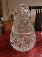 Antieke Kristallen Voorraadpot - Begin 20e Eeuw, Antiek en Kunst, Antiek | Glas en Kristal, Ophalen of Verzenden