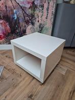 Ikea lack tafel op wielen, Huis en Inrichting, Ophalen, 50 tot 100 cm, Vierkant, 50 tot 100 cm