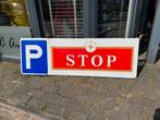 Stella Artois Parking emaille bord, Verzamelen, Biermerken, Ophalen, Gebruikt, Reclamebord, Plaat of Schild, Stella Artois
