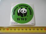 sticker WWF  Wereld Natuur Fonds  Panda  BM351, Verzamelen, Ophalen, Zo goed als nieuw
