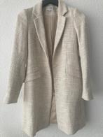 Scapa ecru halflange jas coat off white visgraat, Zo goed als nieuw, Maat 36 (S), Scapa, Verzenden